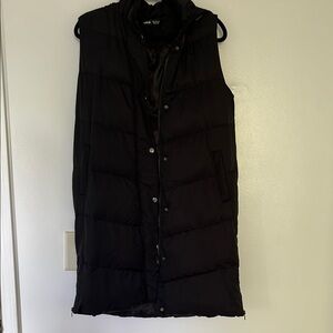 Black Puffer Vest